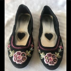Carolina Colours Flats Beaded Embellishments SZ 7M
